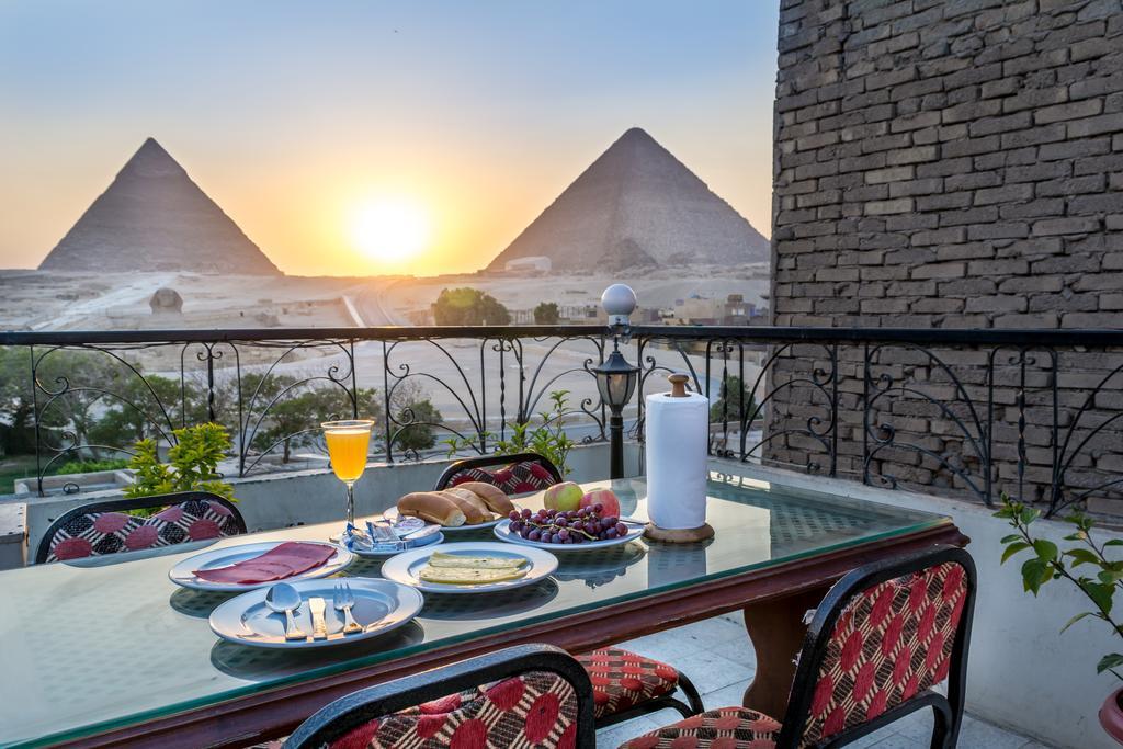 Pyramids View Inn El El Cairo Restaurante foto